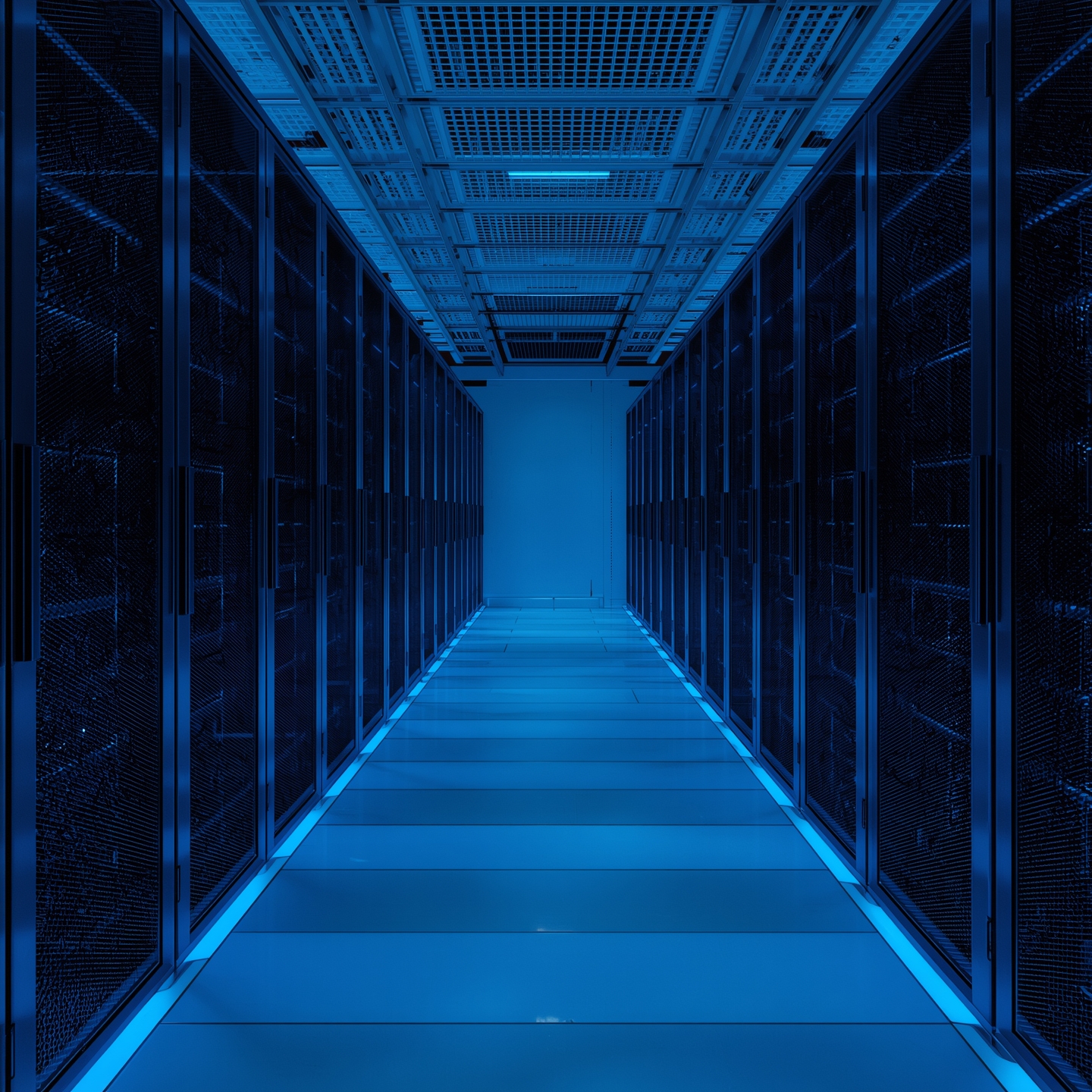 Datacenter moderne cloudfixtech.com avec serveurs en rack pour maintenance informatique professionnelle